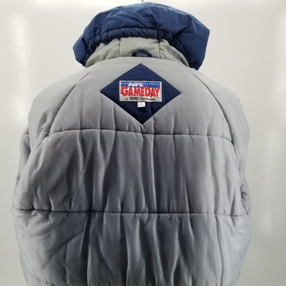 Vintage Dallas Cowboys NFL Gameday By Turbo Sportswear MenPuffer Jacket Size XL - Picture 10 of 11